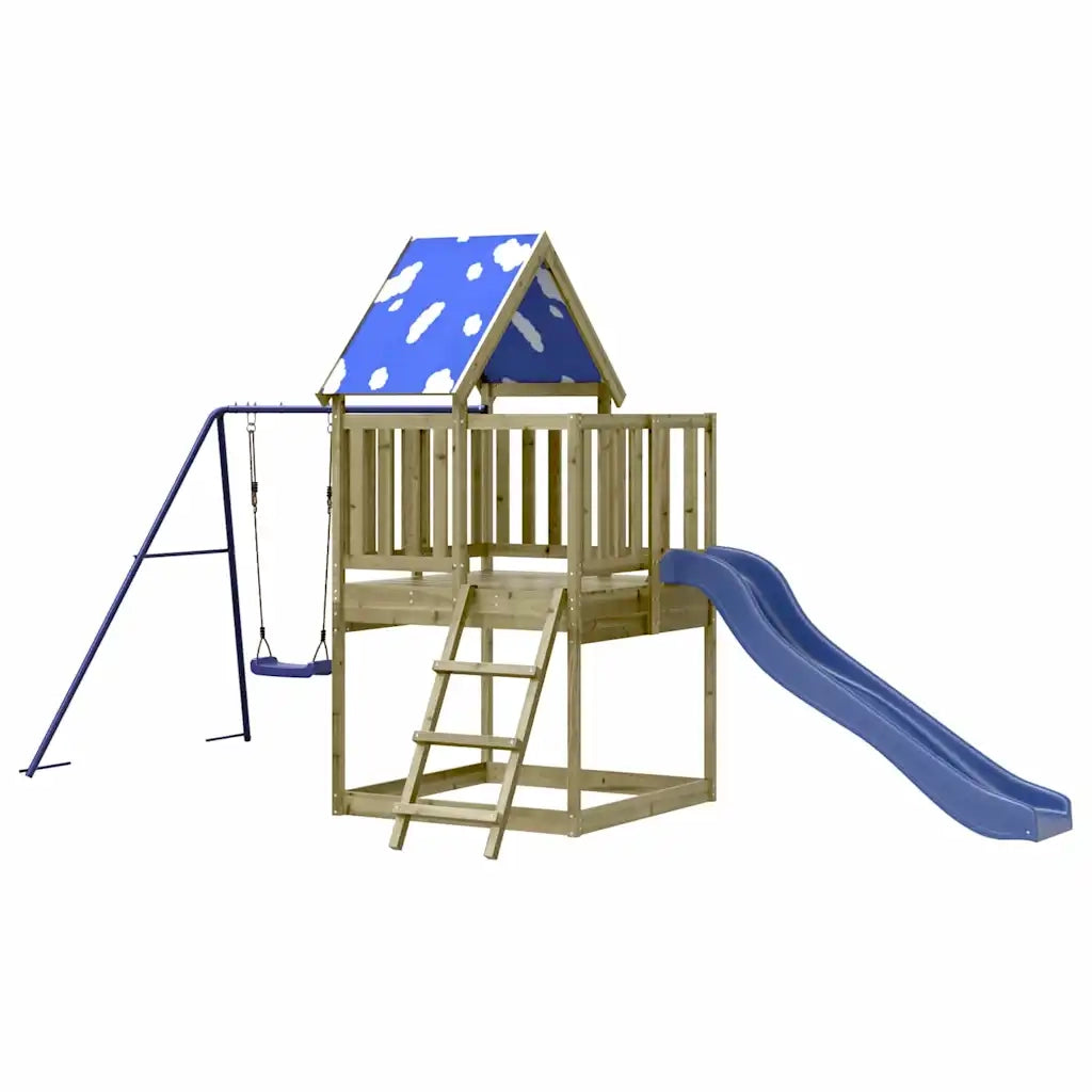 Set da Gioco da Esterno in Legno di Pino Impregnato 3279207