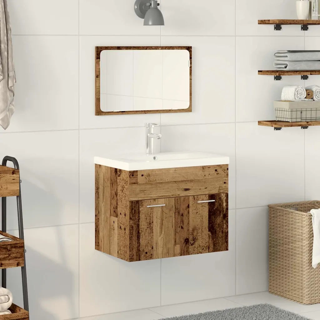 vidaXL Set Altro Legno vecchio 60 x 38.5 x 46 cm Legno multistrato