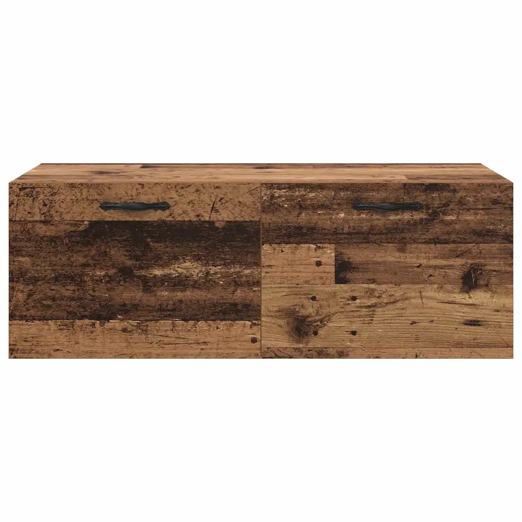 Mobiletto a muro Legno vecchio 100 x 36,5 x 35 cm 879567