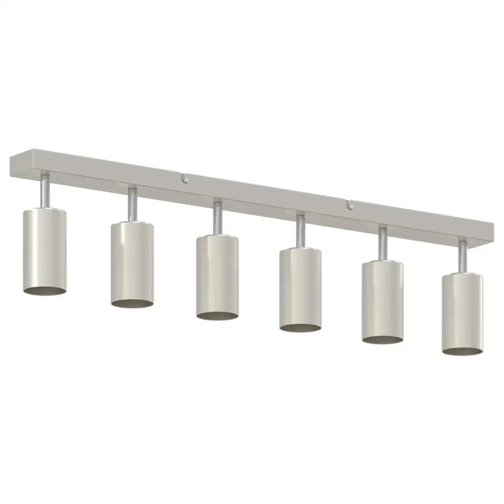 Faretto da soffitto Nichel 73 x 6 x 16 cm Metallo CFW8639367