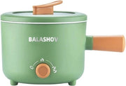 Cottura Multiuso - Cottura Elettrica - Cottura a Vapore - 1,8L - Ceramica - 1000W - Antiaderente - Utensili da Cottura - Cottura Multiuso - Verde