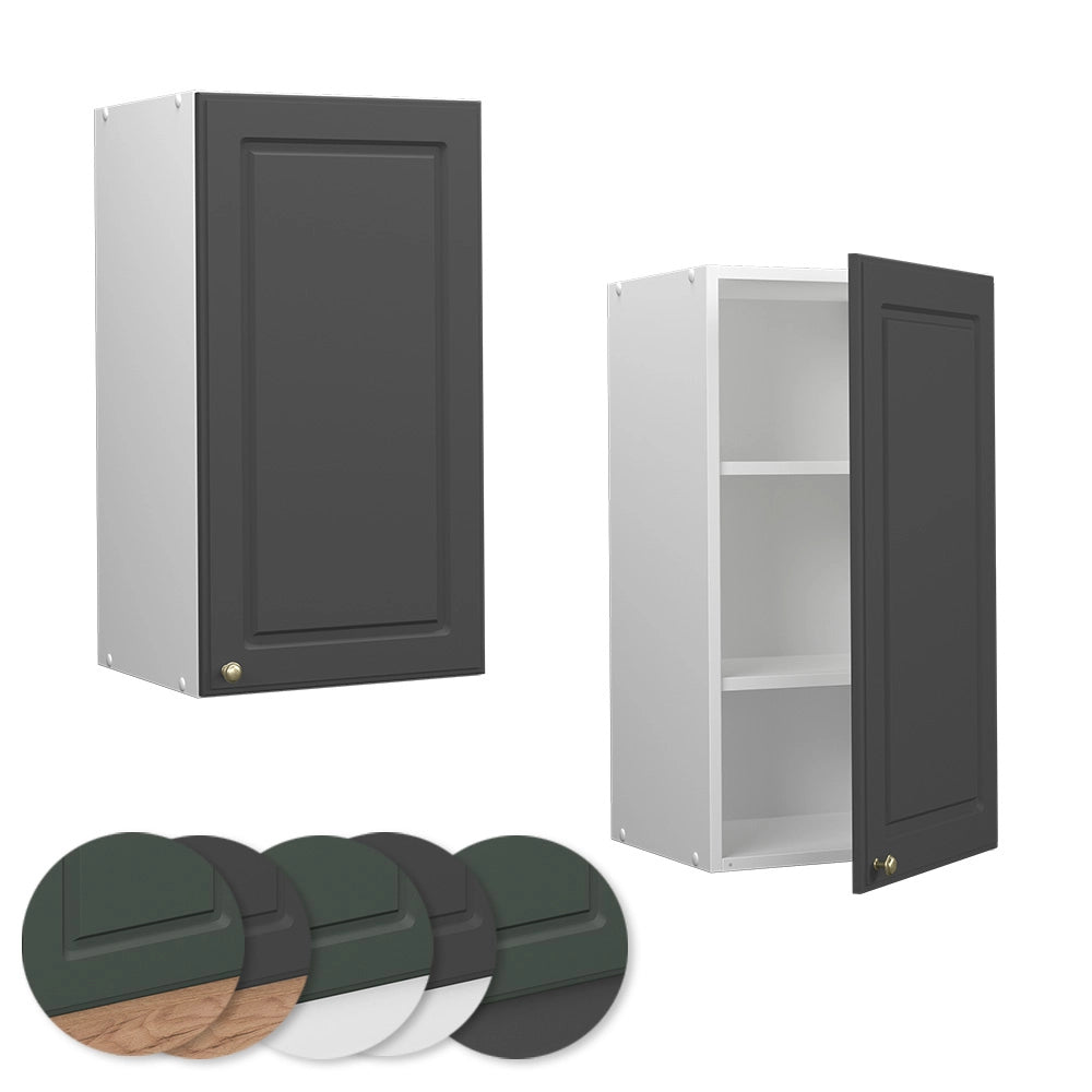 Pensile da cucina Fame-Line Antracite-oro/Bianco 40 cm Vicco
