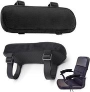 Supporti bracciali 2 pezzi - Supporto ergonomico per sedia da ufficio - Manubrio per sedia da ufficio - Nero - Comfort durante il lavoro