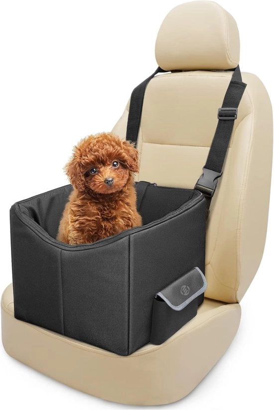 Hondenmand Auto con Cintura - Sedia per Cani Auto - Autostoletto per Cani - Sedia per Cani con Cintura - Sedia per Cani Auto con Cintura