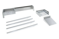 Cuoci Arrosticini con Barbecue a Carbone 120 cm Lisa Luxury Miami Grill 800+400