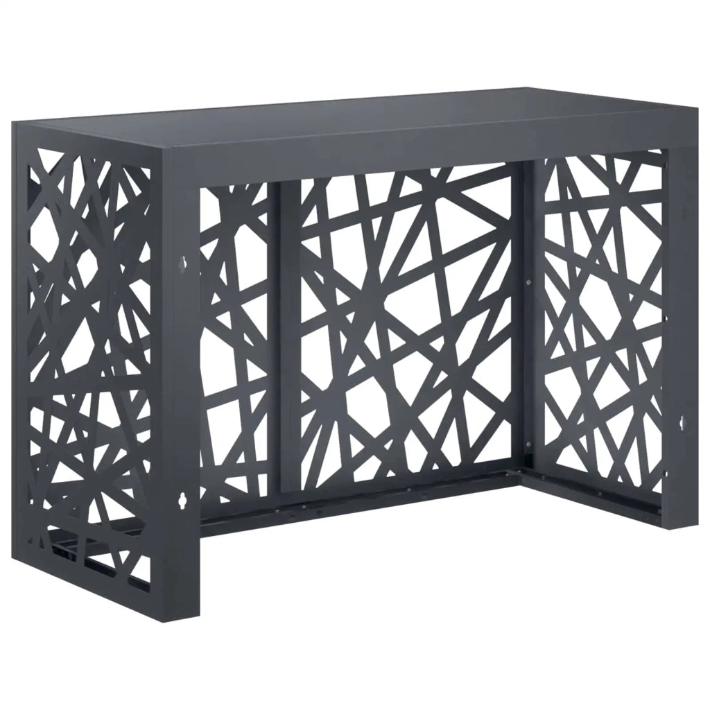 Copertura per condizionatore d'aria Antracite 90 x 40 x 60 cm 8014152