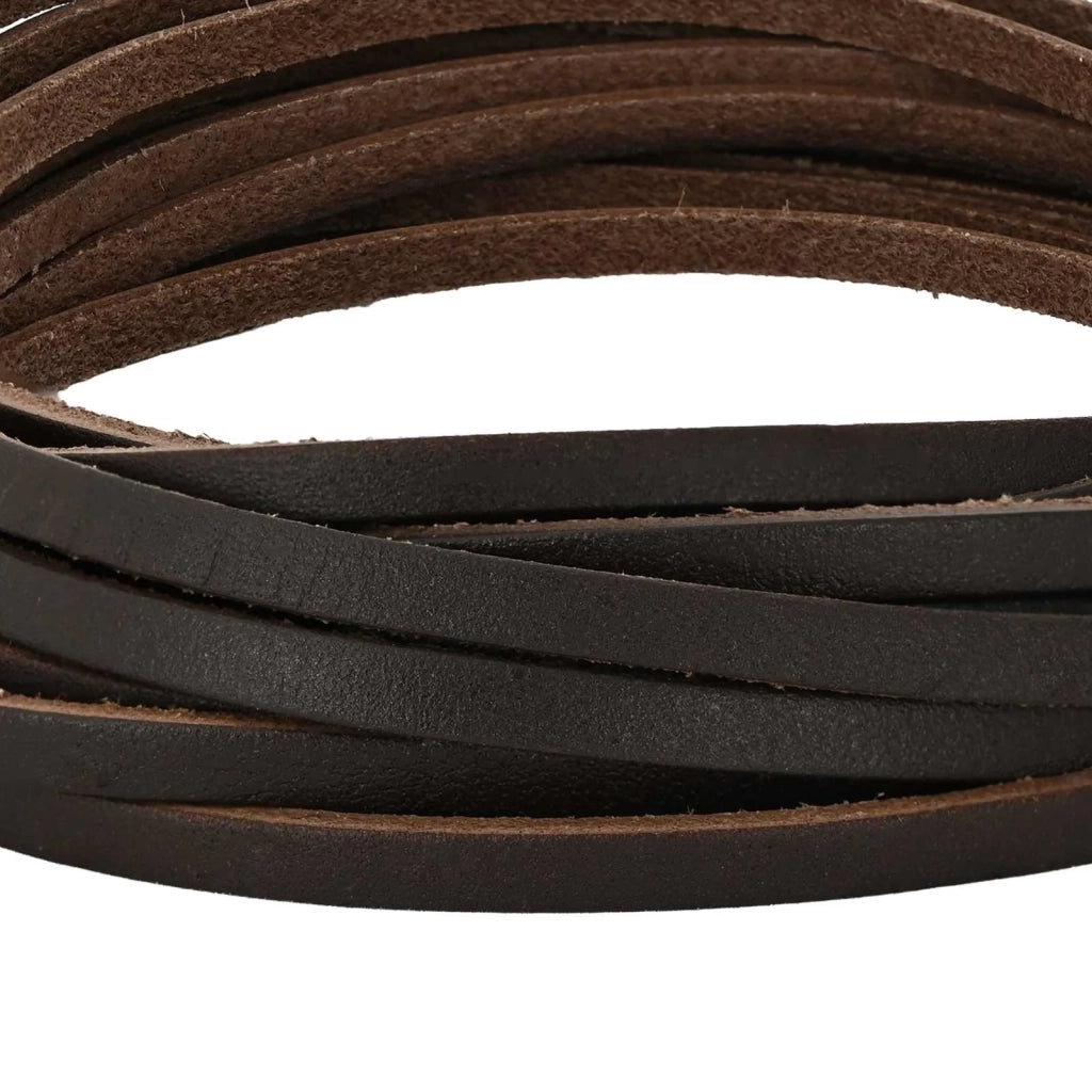Cinturino in pelle Marrone Scuro 1000 x 0,3 cm Pelle 42034165