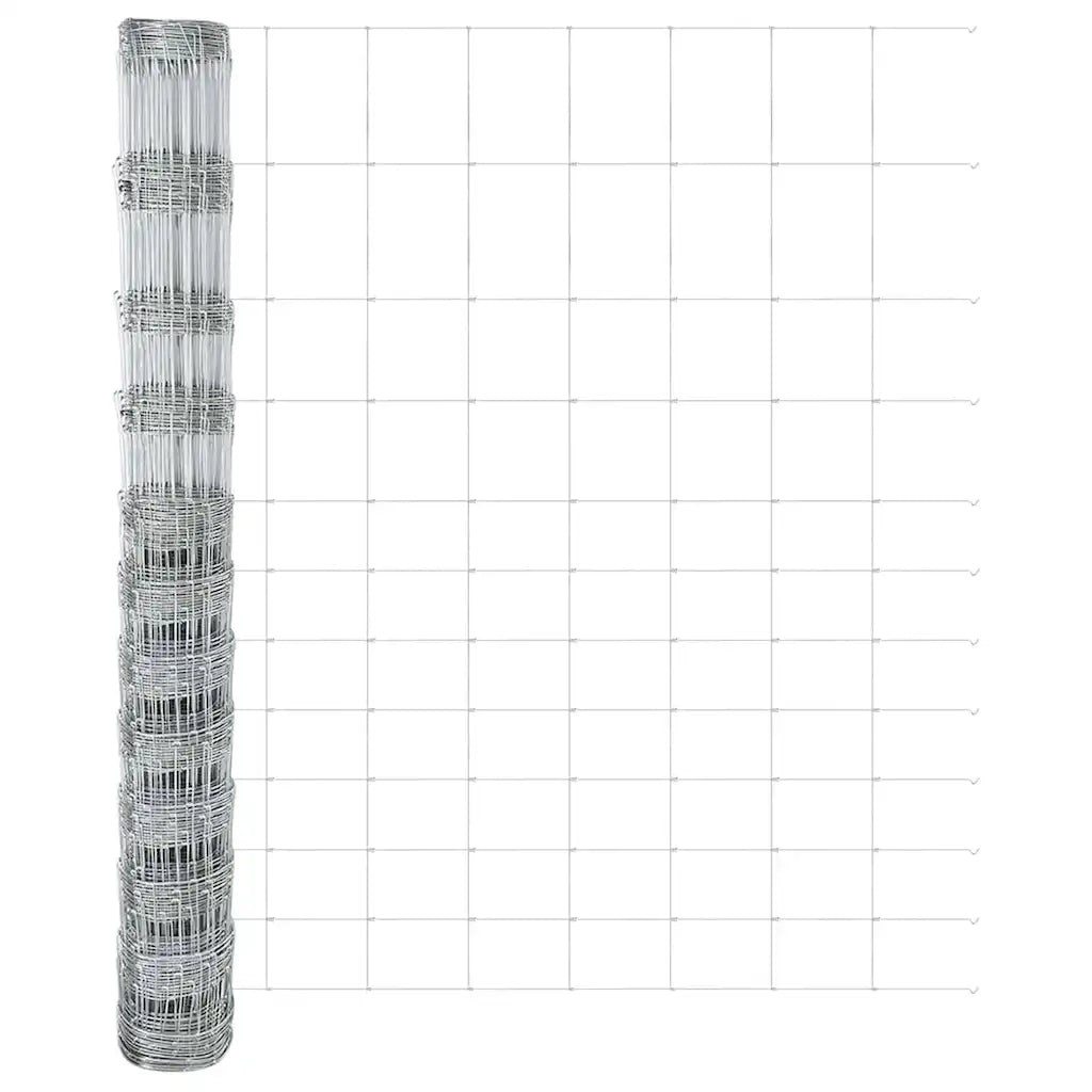 Palo della recinzione Zincato 25 x 1,4 m Acciaio 3351514
