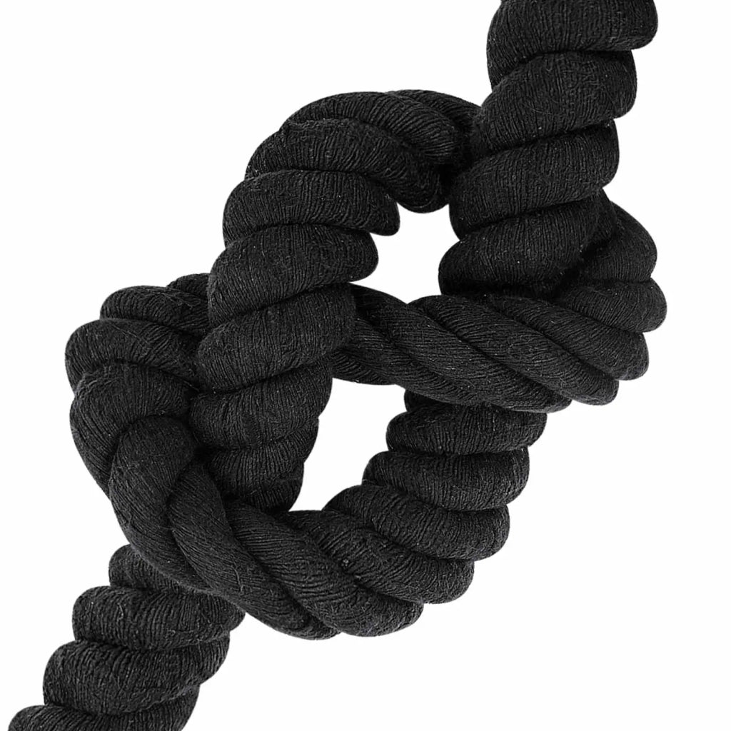 Corda di Cotone 60 mm 10 m Nero 100% Cotone 42011841