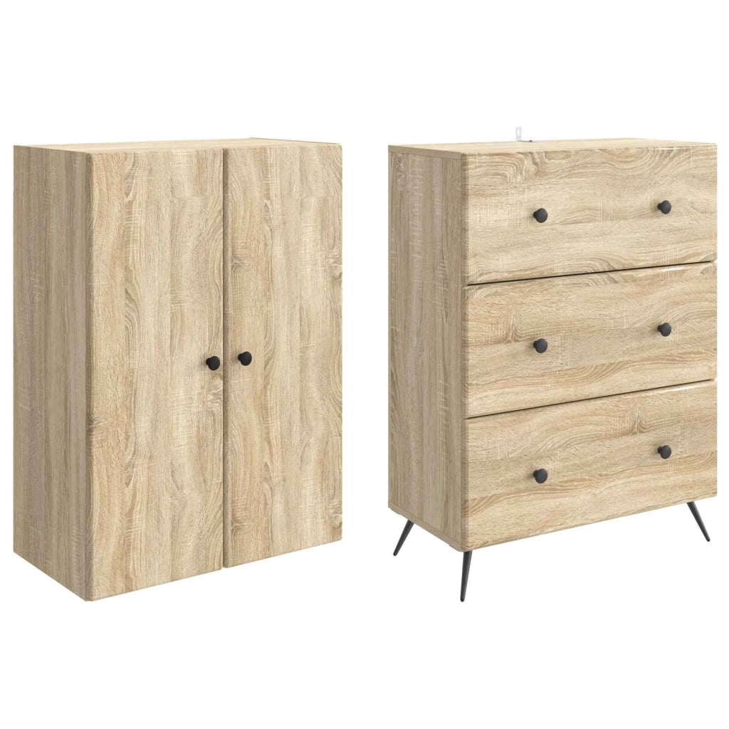 Set di armadi 2 pcs Rovere Sonoma 66 x 34,5 x 90 cm 3416882