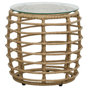 Set da Bistrot 3 pz | Set Salotto da Giardino in Polyrattan Rovere