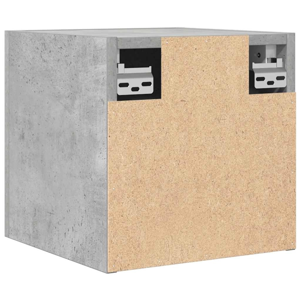 Mobile TV multimediale mensola TV credenza TV montaggio a parete adatto per sala da pranzo soggiorno camera da letto 30,5 x 30 x 30 cm grigio 02_0027755