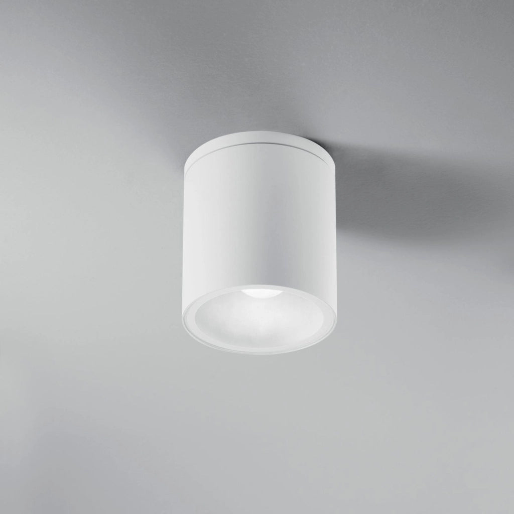 PLAFONIERA CITIZEN BIANCA TONDA 1 LUCE ATTACCO E27 IP54 14,5X17CM