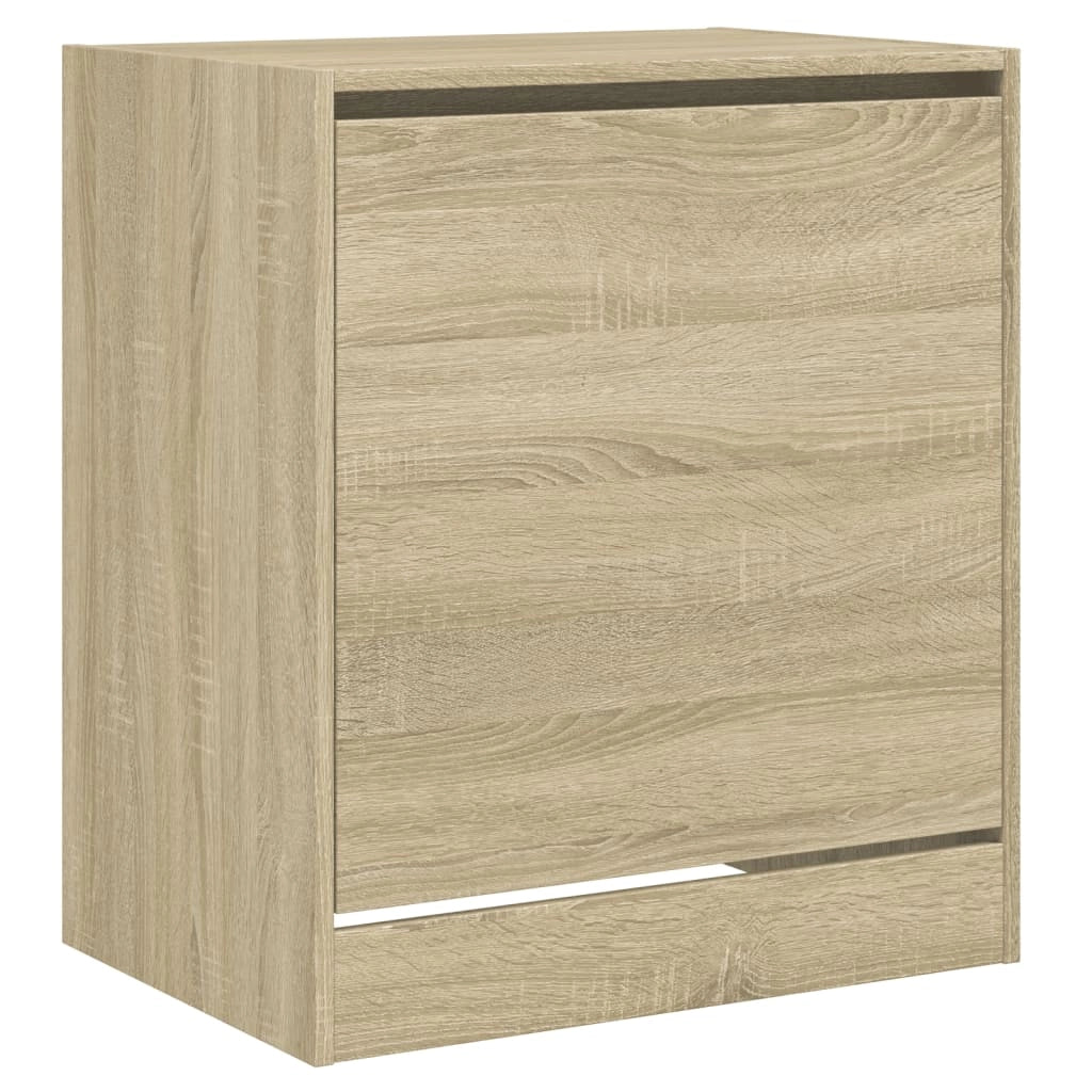 Scarpiera mobile contenitore per scarpe mobile per ingresso/corridoio/soggiorno finitura rovere Sonoma 60 x 42 x 69 cm legno ingegnerizzato marrone 02_0021720