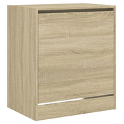Scarpiera mobile contenitore per scarpe mobile per ingresso/corridoio/soggiorno finitura rovere Sonoma 60 x 42 x 69 cm legno ingegnerizzato marrone 02_0021720
