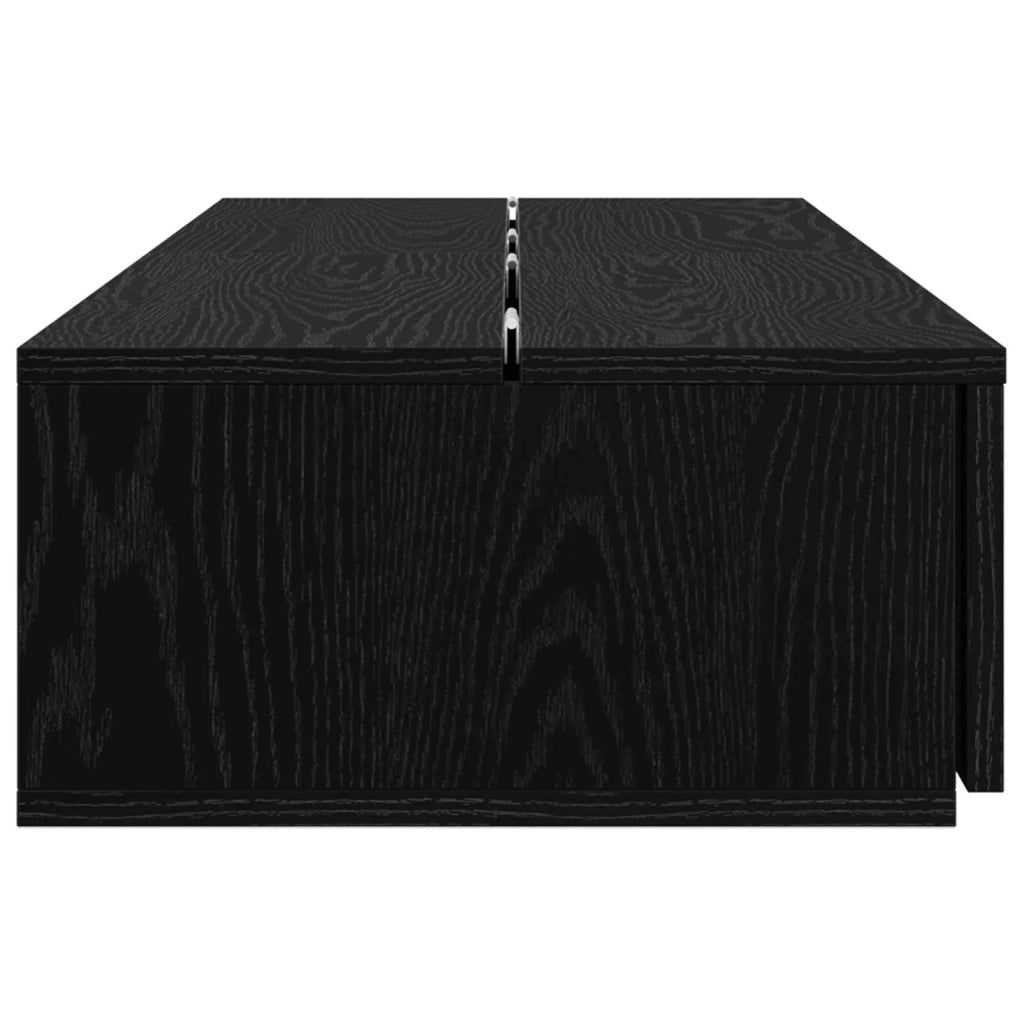Scrivania studio Rovere Nero 130 x 40 x 19,5 cm 8006677