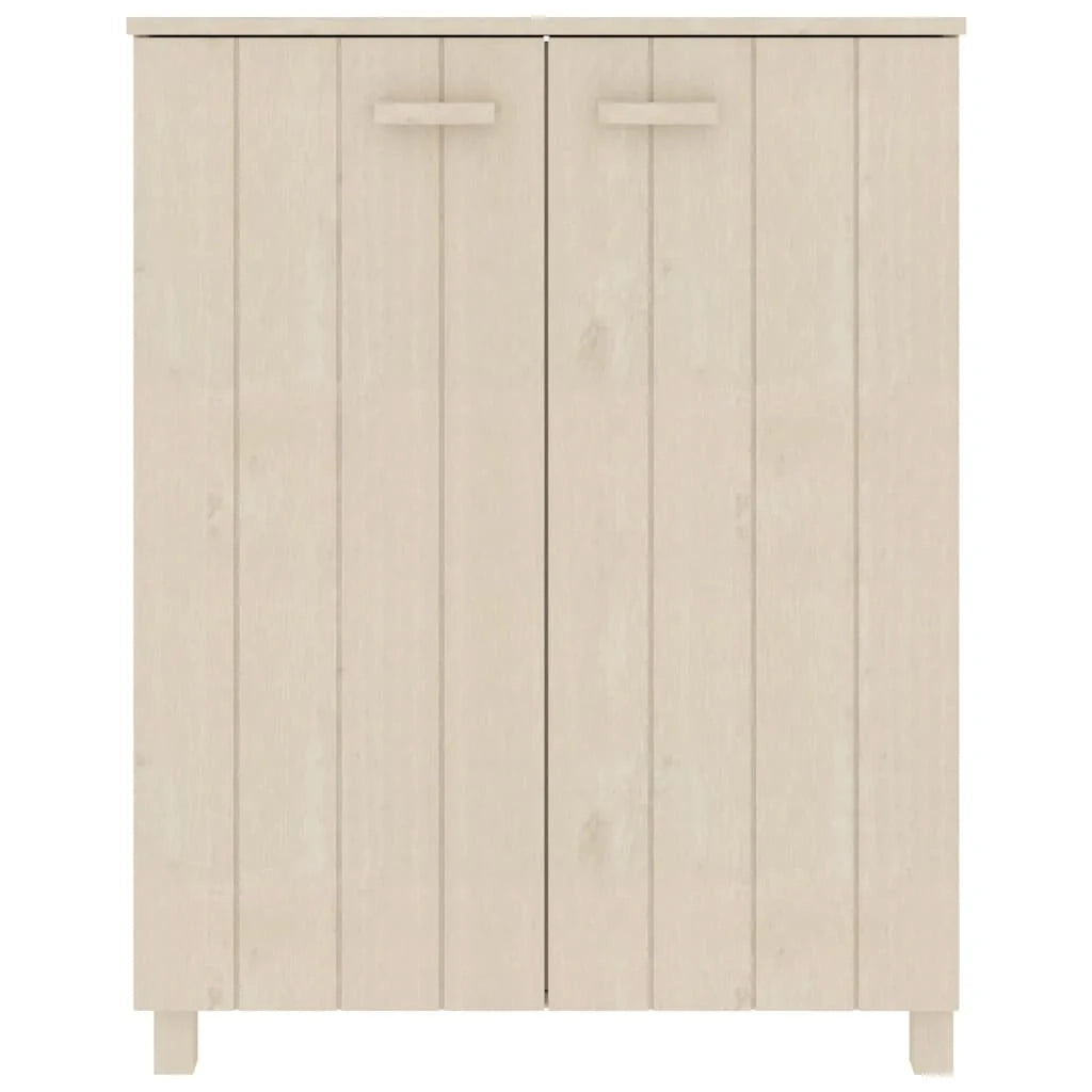 Scarpiera mobile contenitore per scarpe mobile per ingresso/corridoio/soggiorno 85 x 40 x 108 cm pino massello marrone 02_0021867