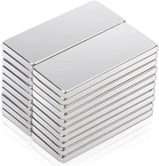 55 pezzi di magneti rettangolari per lavagne magnetiche, 20 x 8 x 1,5 mm magneti forti per frigoriferi, piccoli magneti di neodimio extra forti, magneti con forte aderenza, magneti di terra rara per lavagne bianche e cartelloni
