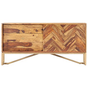 Credenza 118x30x60 cm in Legno Massello di Acacia 247997