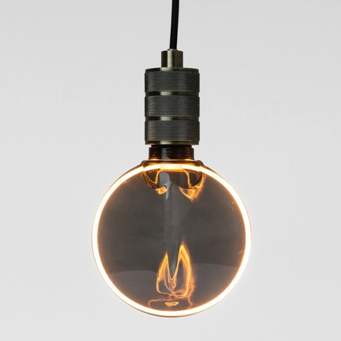 Lampadina LED decorativa 4W 100lm 1800K E27 G130 fumo