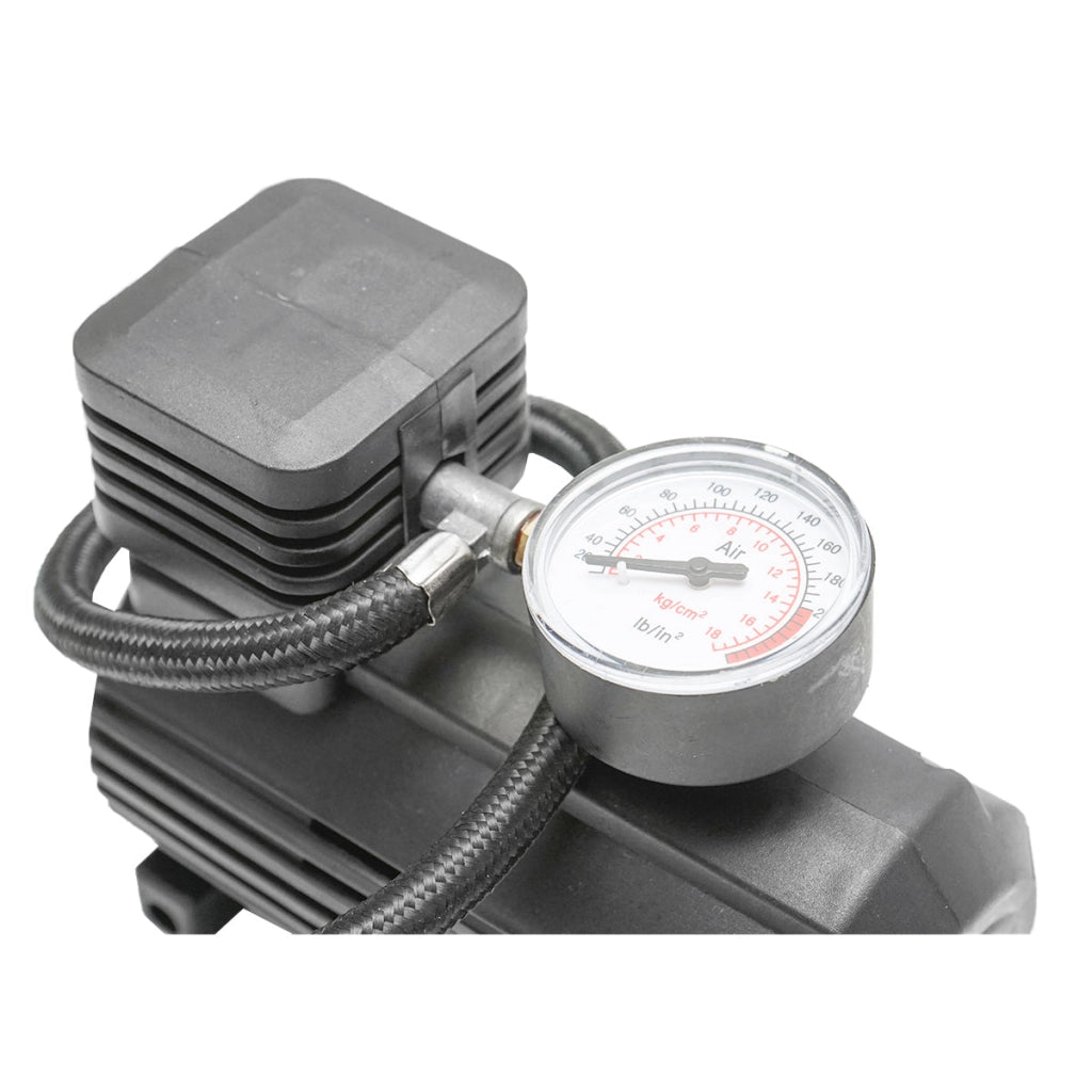 Compressore per auto 12V/10A, alimentato dalla presa accendisigari, pressione massima 18 Bar Breckner Germany