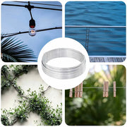 Filo di recinzione Argento 80 m Cavo zincato a caldo immersione 42010299
