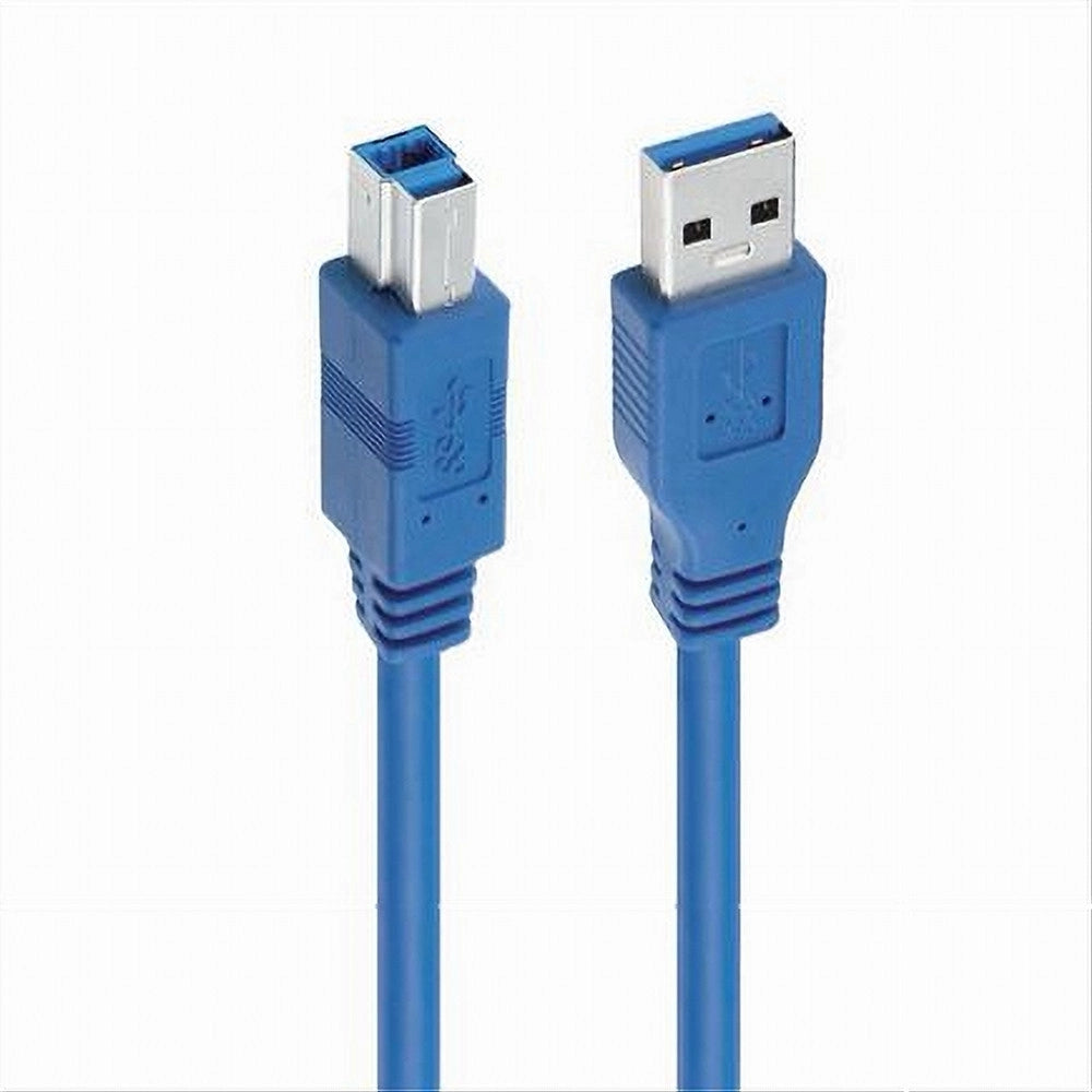 Trade Shop - Cavo Stampante Usb Bm3.0 5mt Rinforzato Resistente 4,80 Gbps/s Fotocamera F-bm08 -