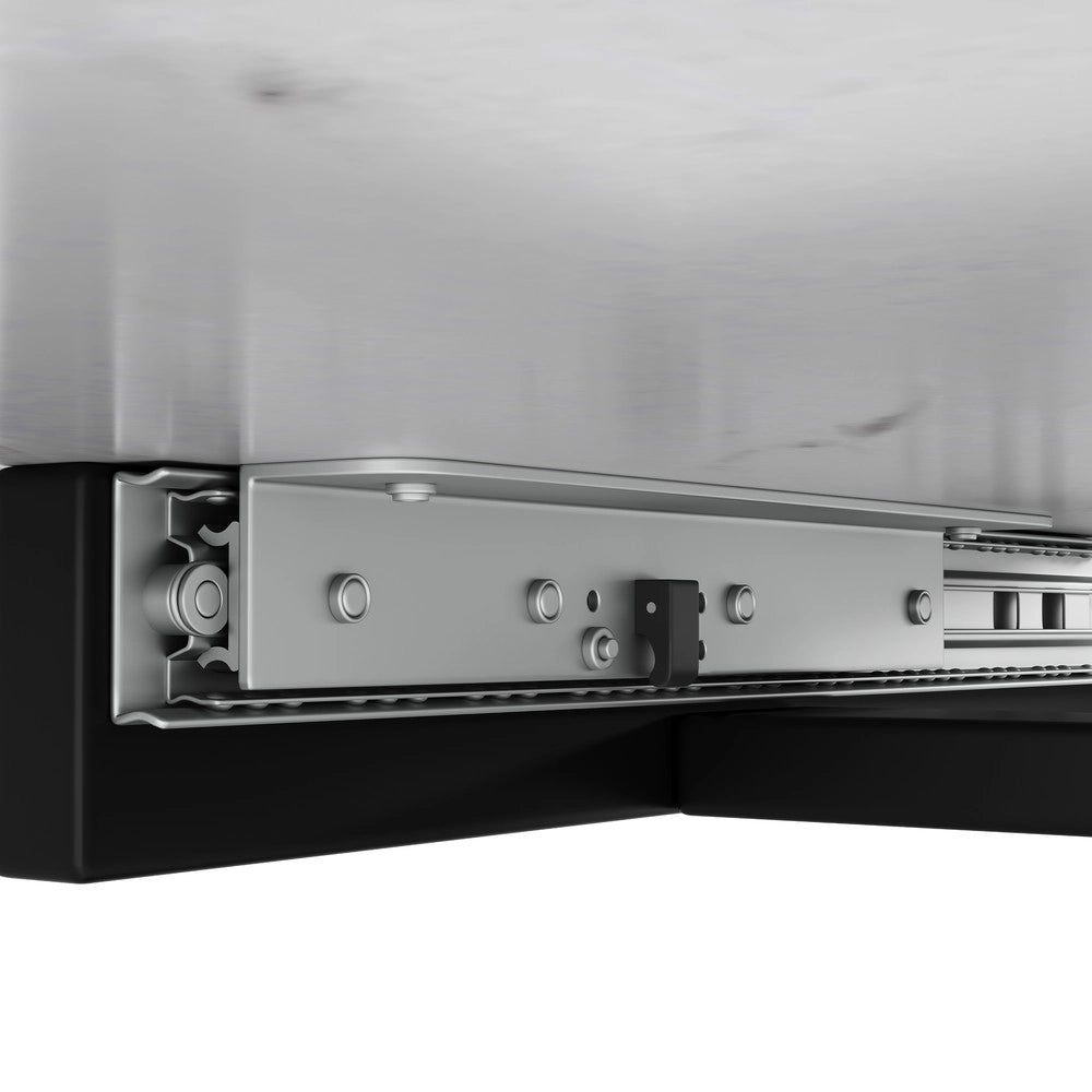 Set Tavolo da Pranzo Allungabile con 4 Sedie ¨C Xylo ¨C Piano Effetto Marmo Bianco, Sedute Velluto Nero, 160x80x75