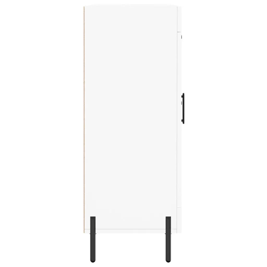 Credenza | Madia | Buffet da pranzo | Armadio da pranzo Bianca 69,5x34x90 cm in Legno Multistrato