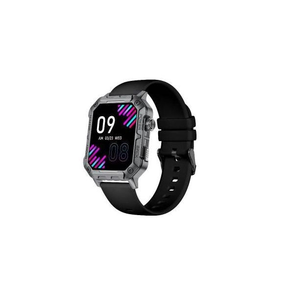 Nilox nxswtrailwatch smartwatch e orologio sportivo 4,85 cm (1.91") digitale 320 x 385 pixel touch screen acciaio inox