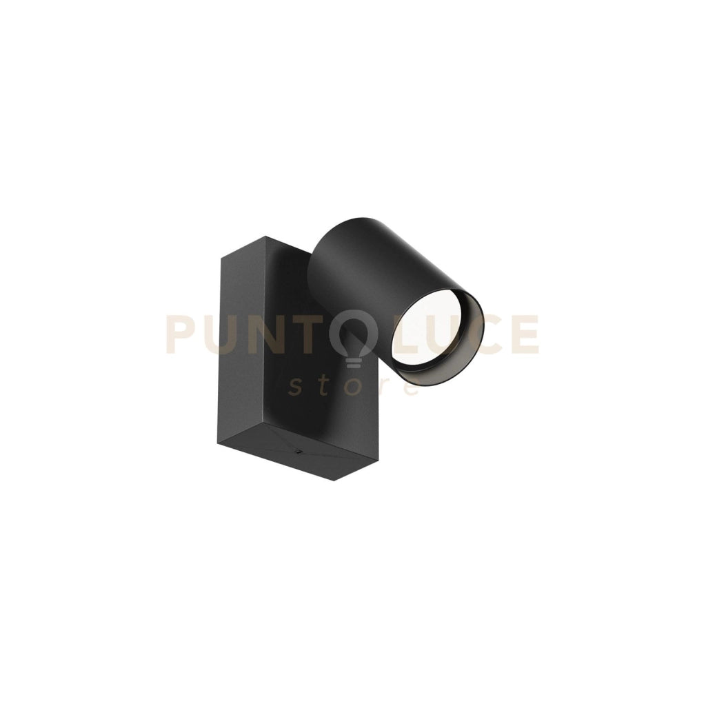 GES2071- APPLIQUE FARETTO ORIENTABILE A LED 3000-4000-6500K 600-670-660LM 9W COLORE ANTRACITE 1 LUCE