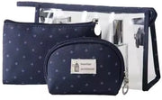 Borsa di trucco 3-in-1 - Borse di trucco trasparenti con cerniera impermeabili per donne e ragazze 

Specifica tecnica: Waterdichte