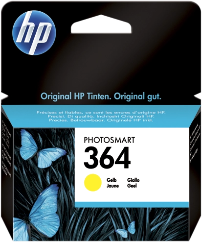 HP Cartuccia originale inchiostro giallo 364