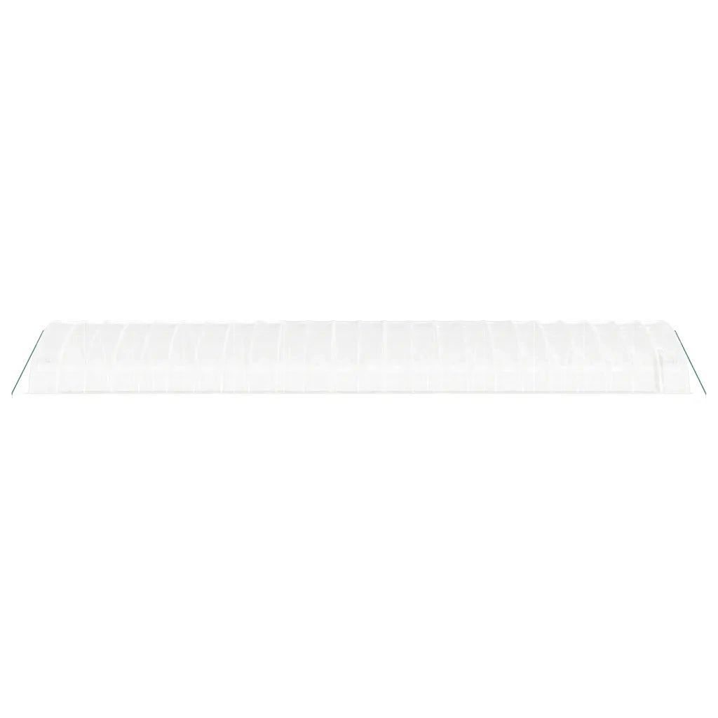 Serra con Telaio in Acciaio Bianco 144 m² 24x6x2,85 m 3188126