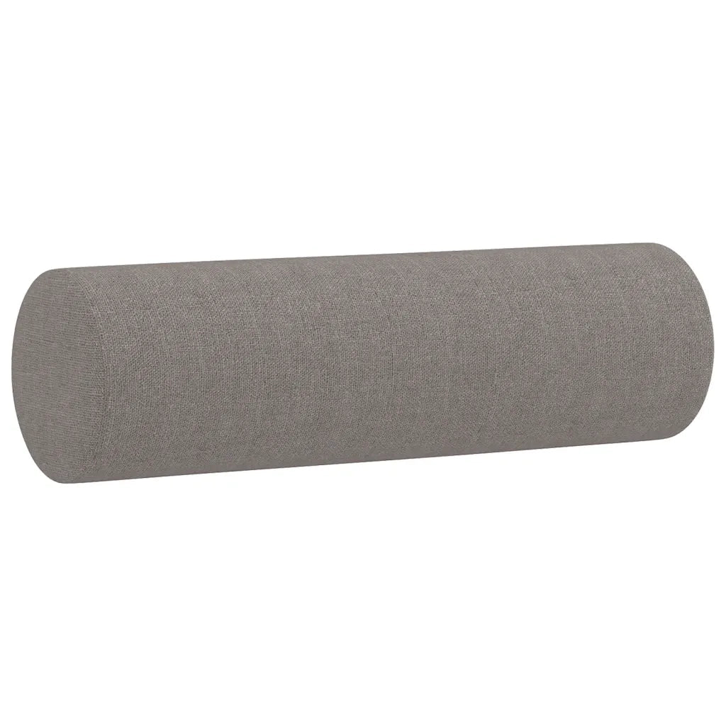 Divano a 3 Posti con Cuscini-Sofa 3 Posti con Cuscini Tortora 180 cm in Tessuto 424230