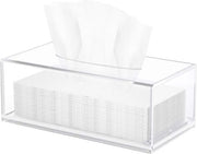 Scatola per Asciugamani 250 x 130 x 90 cm - Scatola in Acrilico con Chiusura Magnetica - Cucina Bagno Camera da Letto Auto Ufficio - Scatola trasparente