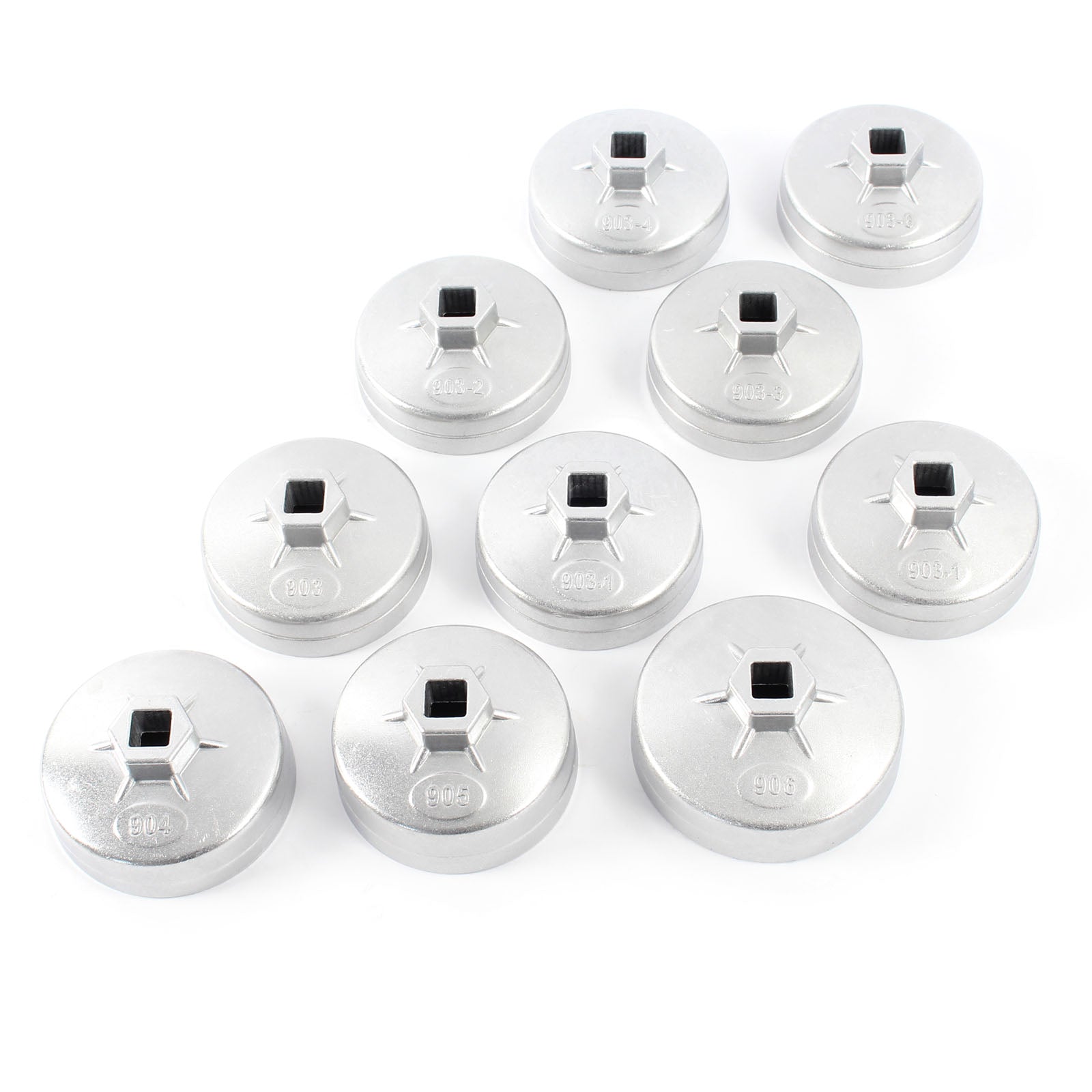 Set di tappi chiavi per filtro dell’olio 23 pz in alluminio pressofuso per auto