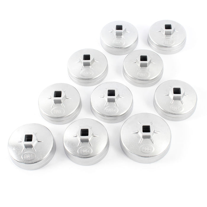 Set di tappi chiavi per filtro dell’olio 23 pz in alluminio pressofuso per auto