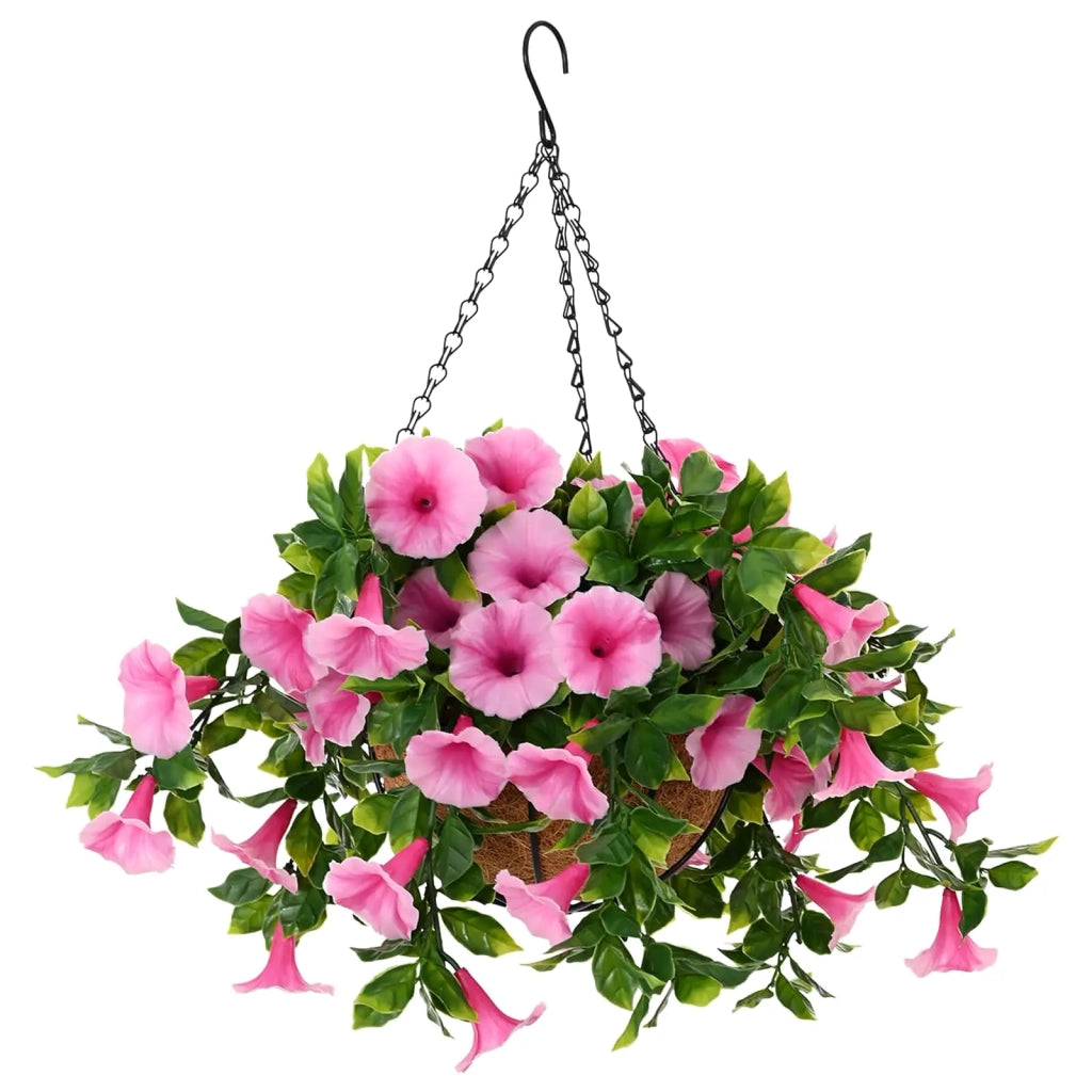 Fiori Artificiali Rosa 55 x 50 x 57 cm PE e Acciaio 42042382
