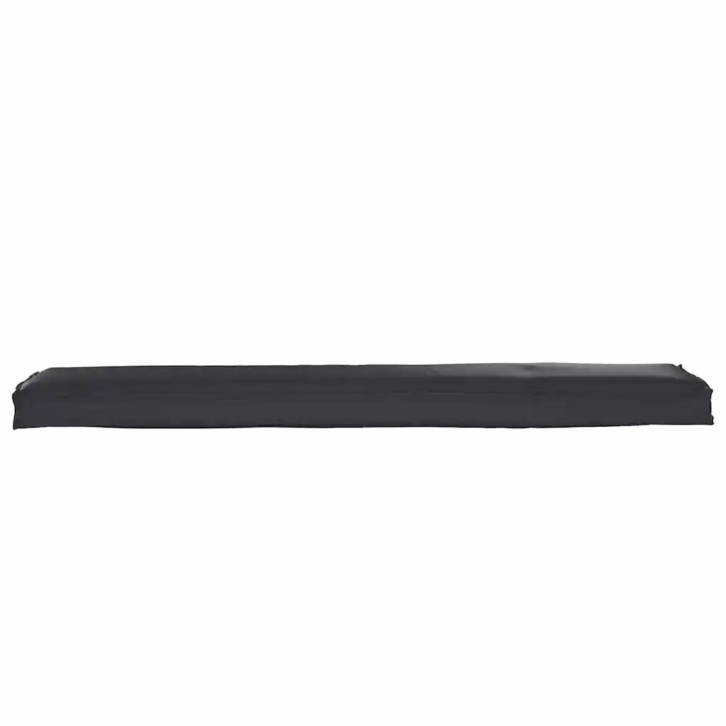 Cuscino per pallet Nero 180 x 40 x 8 cm Tessuto Oxford 42001672