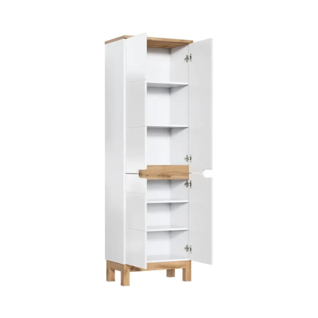 Set da bagno ERMANO: mobile sottolavabo 100cm + lavabo da incasso + sifone + mobili con specchi