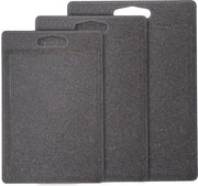 Set di taglieri in plastica 3 pezzi - taglieri per piano di lavoro in cucina - protezione di risparmio - per verdure, frutta, carne e formaggio - resistente al lavastoviglie