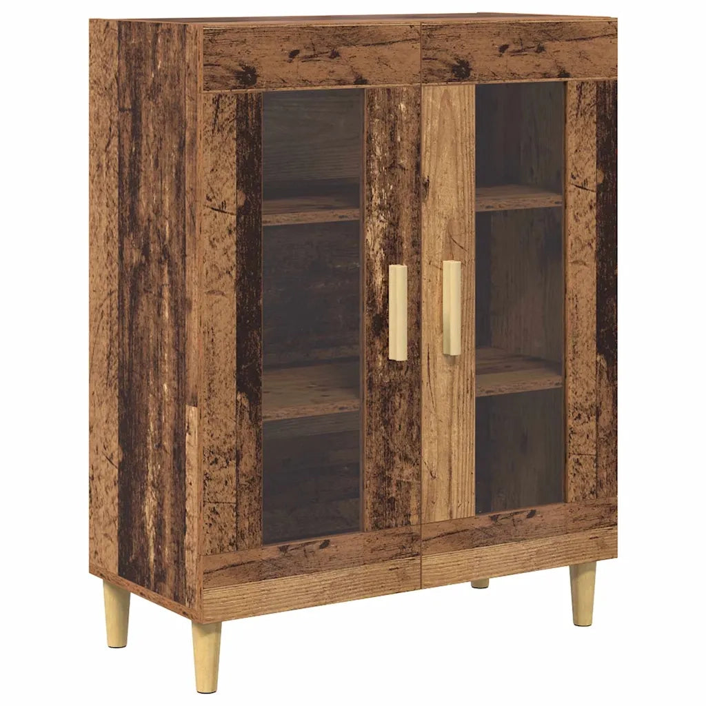 Credenza-Buffet-Armadio da cucina Legno vecchio 69,5 x 34 x 180 cm Legno multistrato 278965
