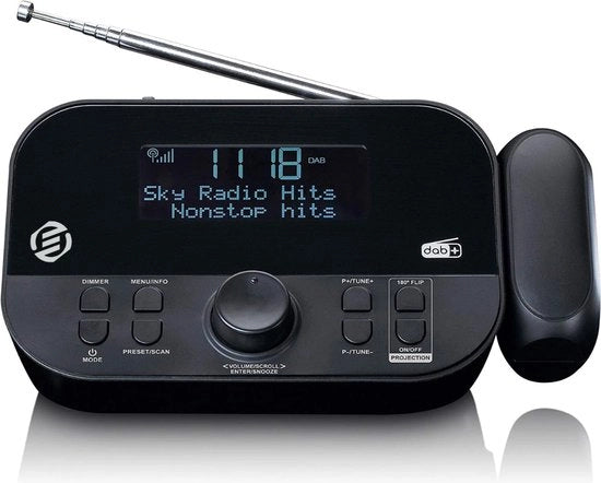 Radio Alarmando con Alimentazione a Cavo - Radio a Orologio - Radio Alarmando - Radio a Orologio con Alarme - Radio Alarmando DAB - Radio DAB con Alarme