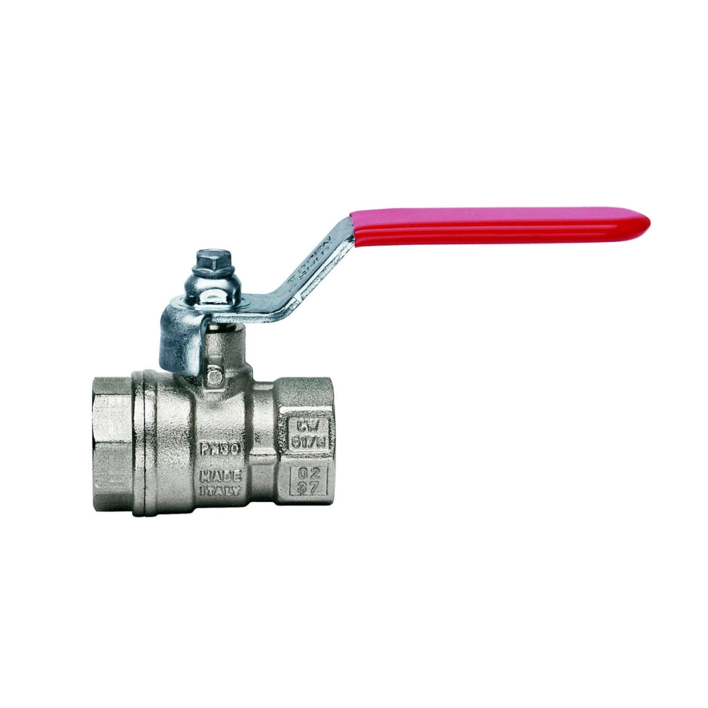 VALVOLA A SFERA FF LEVA PIATTA LUCCHETTABILE- 3/4 (DN 20) 30 bar/ 435 psi- ITAP- pezzi 1