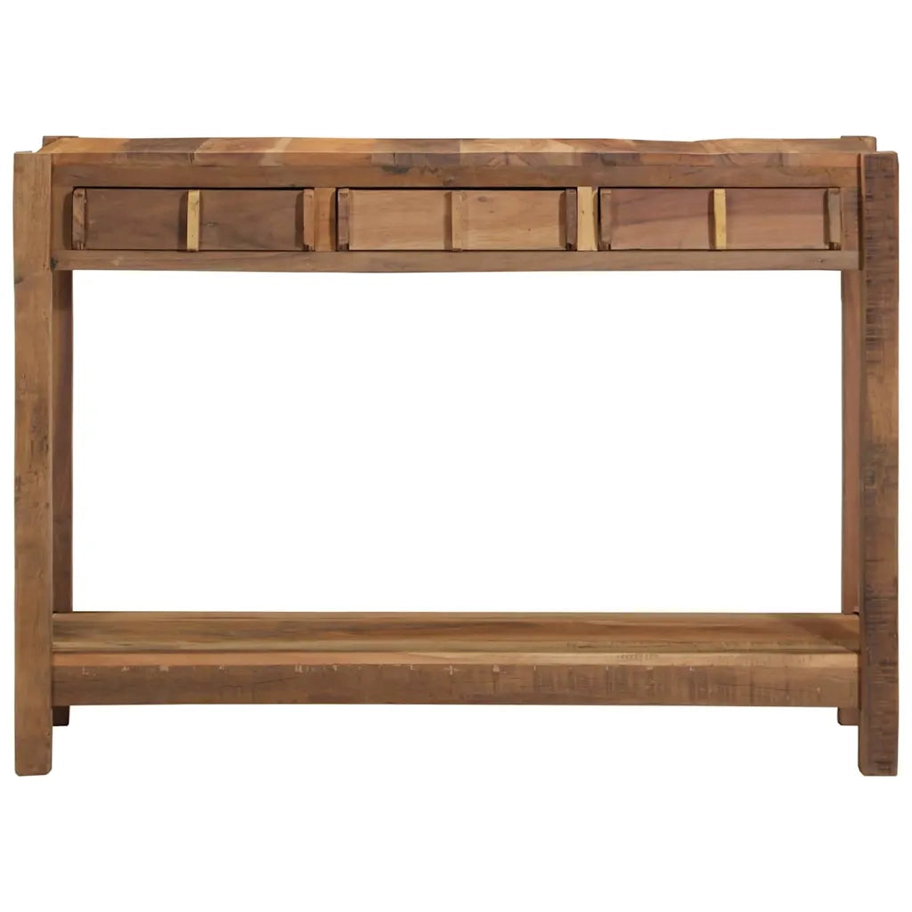 Tavolo consolle con cassetto Marrone 107 x 33 x 76 cm 4019623