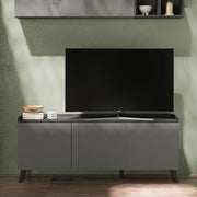 Mobile porta Tv 3 ante Polan 181x42x72h colore ardesia piombo