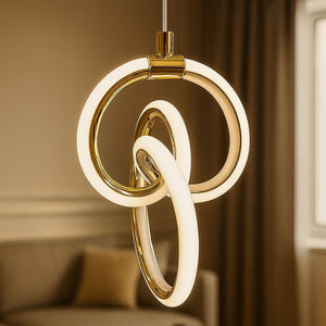 Lampada A Sospensione Led Lhj092-1cp Gold