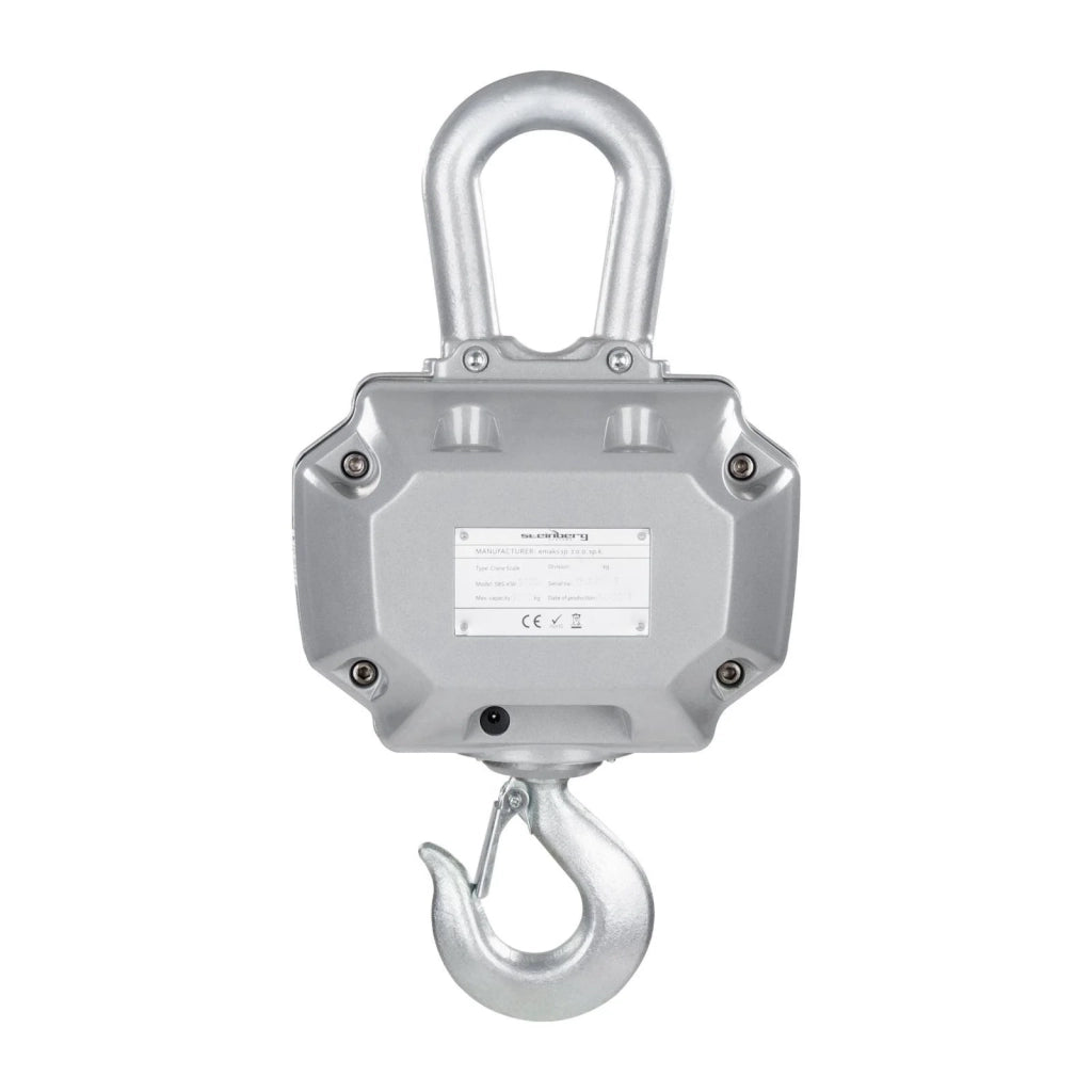 Gancio di pesatura industriale professionale grigio 3t / 1kg 3414100
