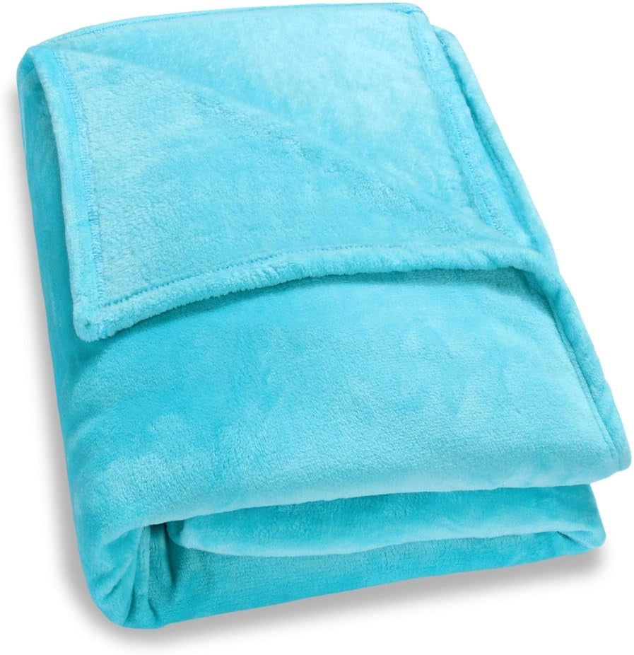 Coperta Plaid Matrimoniale Pile Premium da Divano Letto Microfibra 200x150cm Morbida